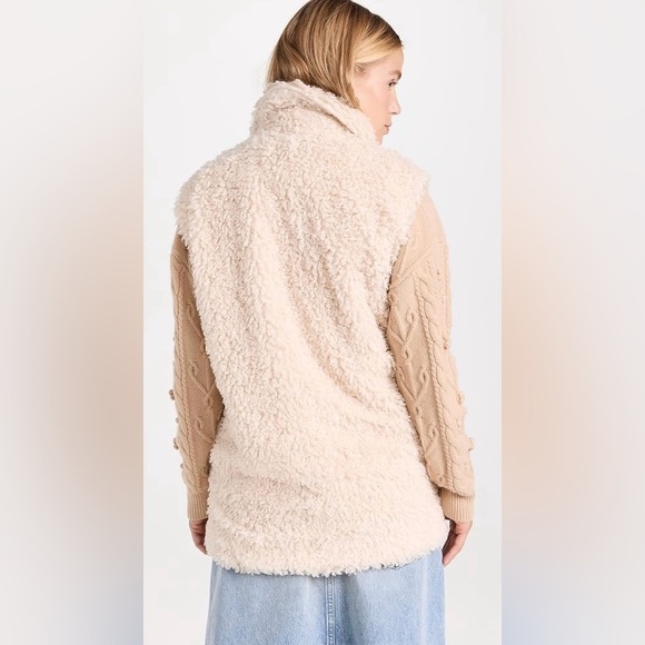 Rails Cream Shearling “Orion” Vest - Picture 3 of 7